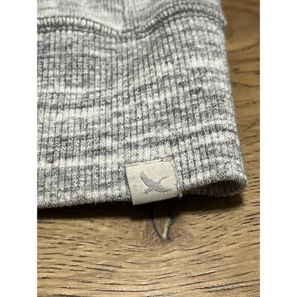 Eddie Bauer Full Zip Hoodie Sweatshirt Size XS Gray Athleisure Preppy Loungewear - Picture 7 of 13
